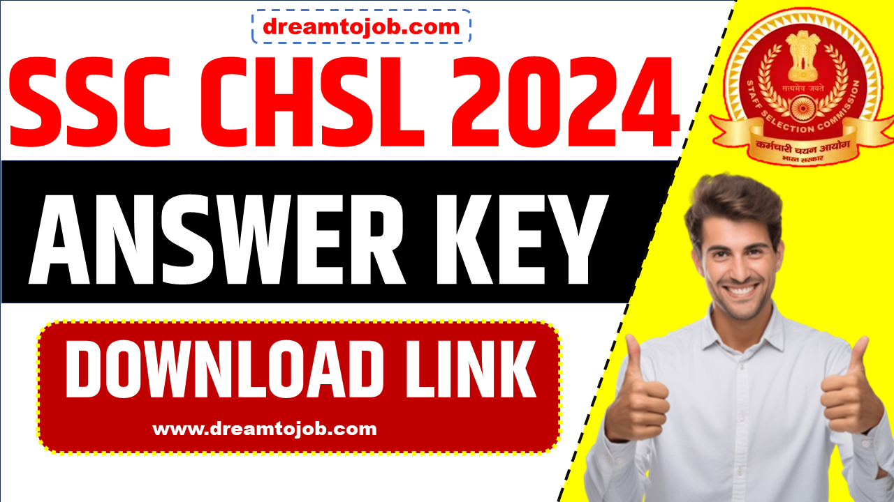 SSC CHSL Answer Key 2024