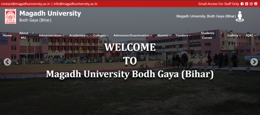 Magadh University Part 1 Result 2022-25 