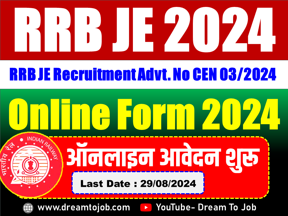 Railway Junior Engineer (JE) Recruitment 2024