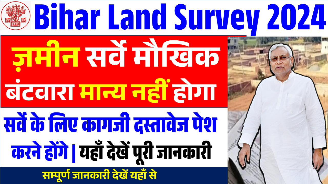 Bihar Land Survey 2024