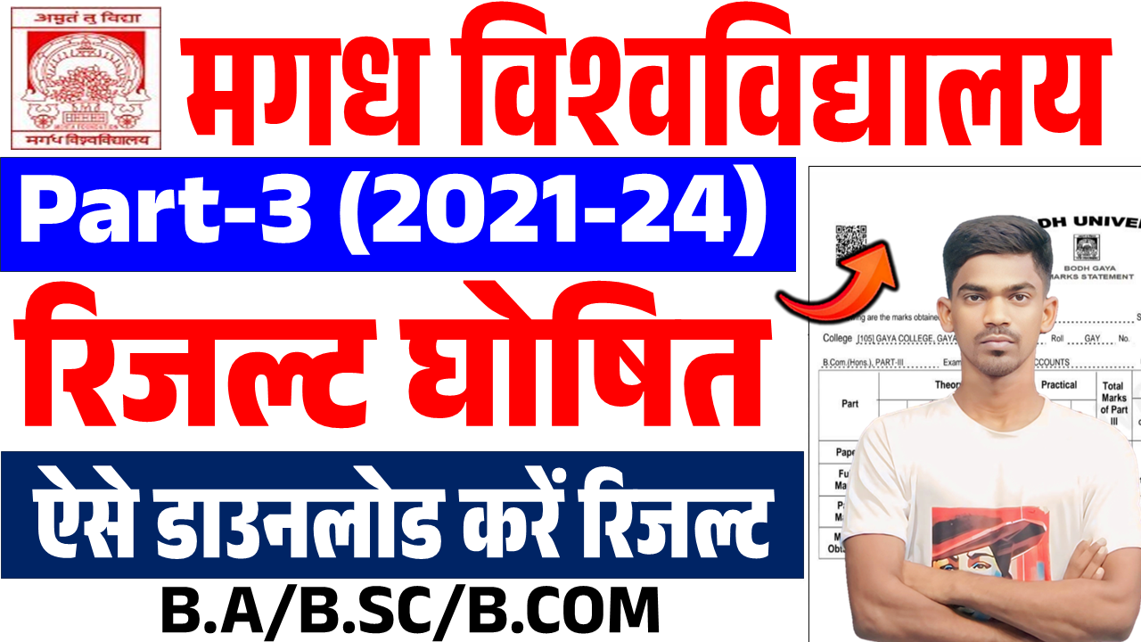 Magadh University Part 3 Result 2024